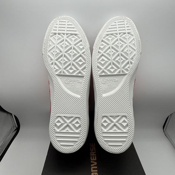 Converse Star Player Ox Mens 10/Womens 12 Shoes 142169C Red‎ NIB - Picture 8 of 11